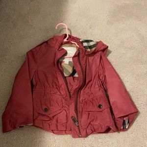 Burberry jacket 2t toodler